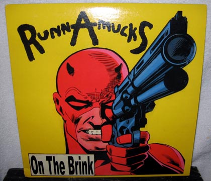 RUNNAMUCKS "On The Brink" LP (Kangaroo) Import USED